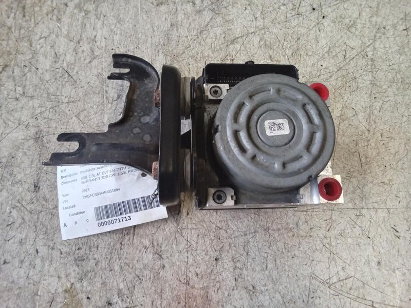 2016-2018 Honda Civic ABS Anti-Lock Brake Pump Assembly OEM